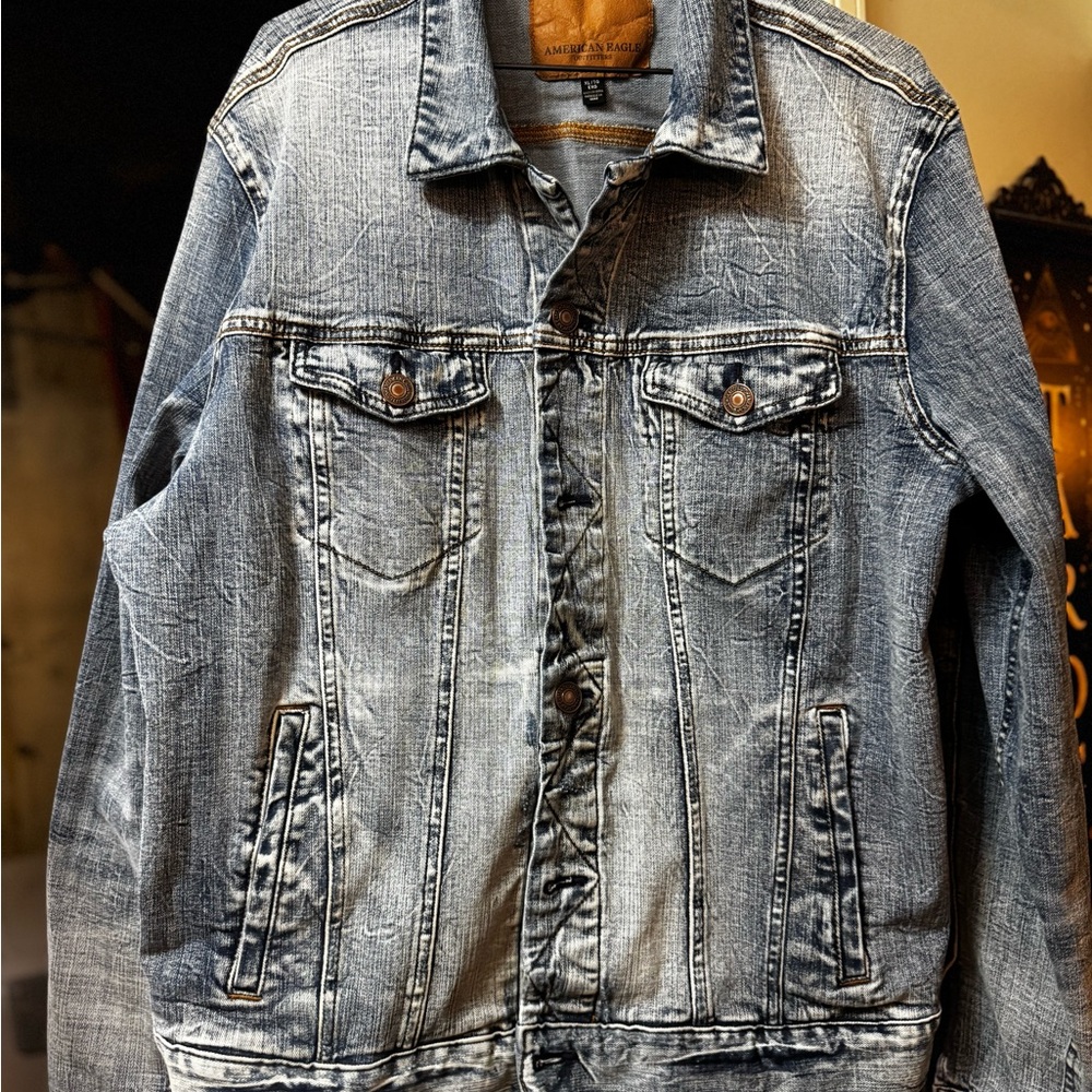 American Eagle Outfitters Jean Jacket with Extreme Stretch